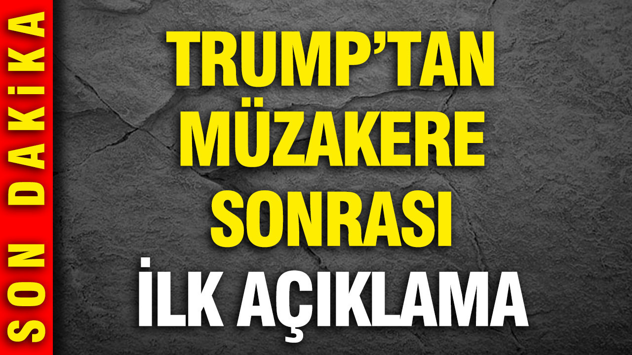 Trump'tan müzakere sonrası ilk açıklama: Hürmüz'e abluka başlatıyoruz