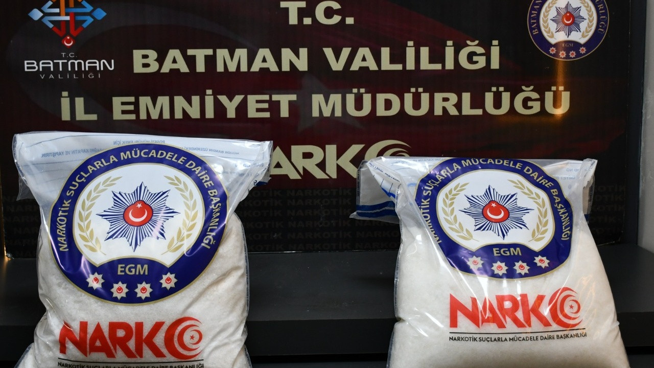 Batman'da zehir tacirlerine operasyon