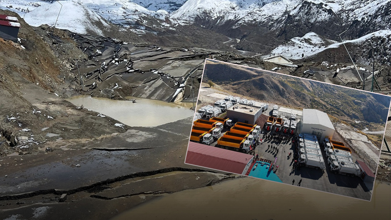 Dev tesis heyelan altında kaldı: AB destekli tesisi yerle bir oldu: Hakkari’de çöp krizi