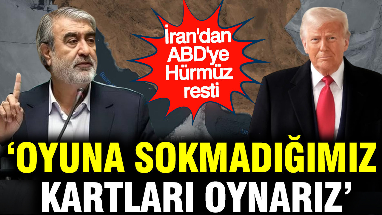 İran'dan ABD'ye Hürmüz resti: Oyuna sokmadığımız kartları oynarız