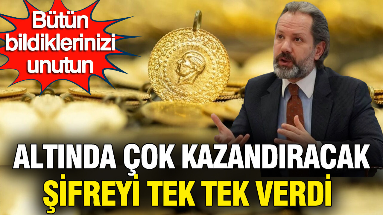 İslam Memiş altında çok kazandıracak şifreyi tek tek verdi