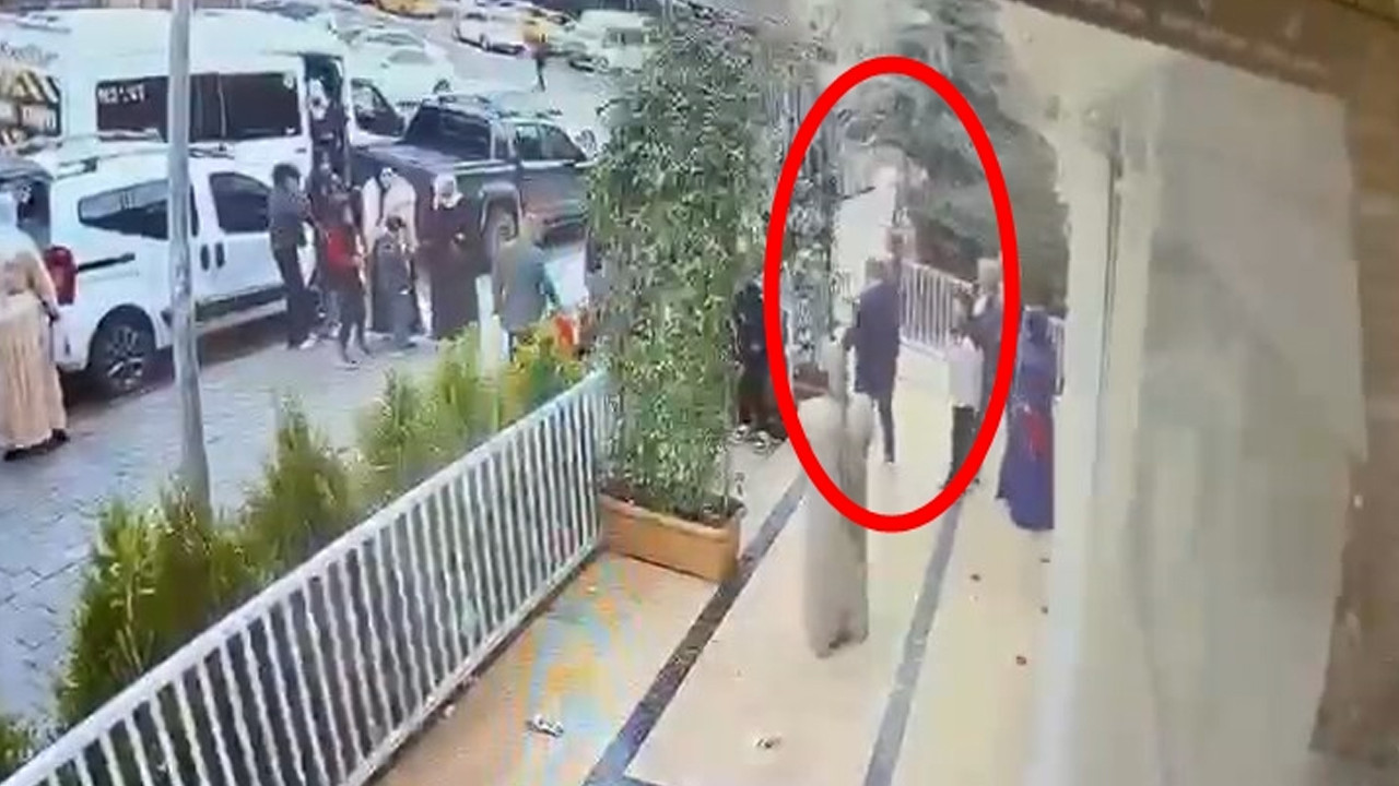 Magandan korku dolu anlar: Polis zamanında müdahale etti