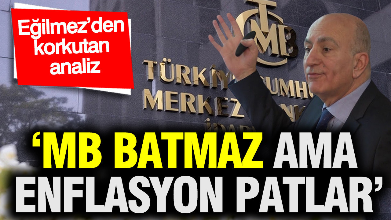 Mahfi Eğilmez’den korkutan analiz: Merkez Bankası batmaz ama enflasyon patlar