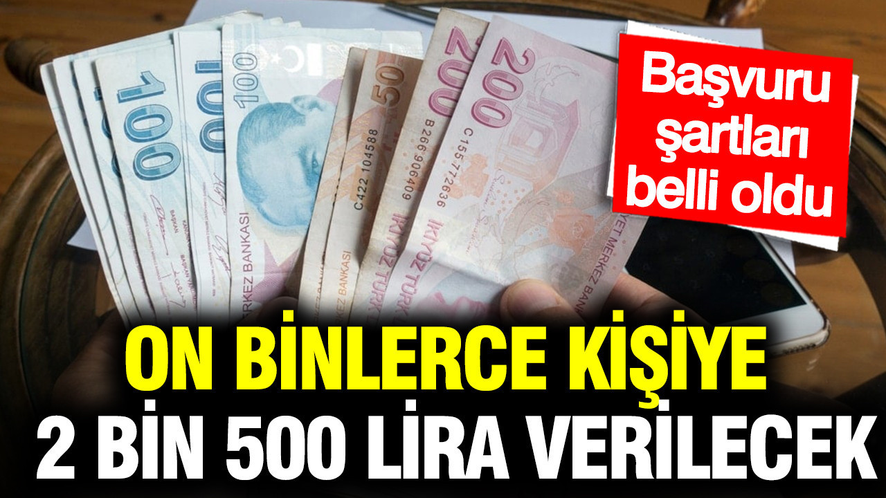 On binlerce kişiye 2 bin 500 lira verilecek: Şartları belli oldu... İBB açıkladı