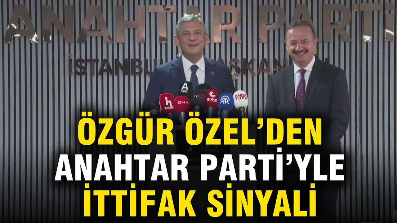 Özgür Özel ve Yavuz Ağıralioğlu'ndan ittifak sinyali