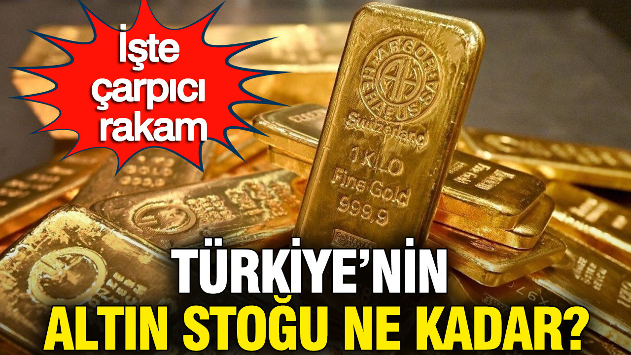 Türkiye'nin altın stoğu ne kadar? İşte çarpıcı rakam