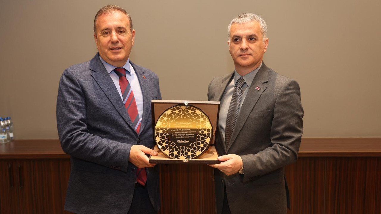 Başkan Bıyık’tan TDTM yönetimine teşekkür plaketi