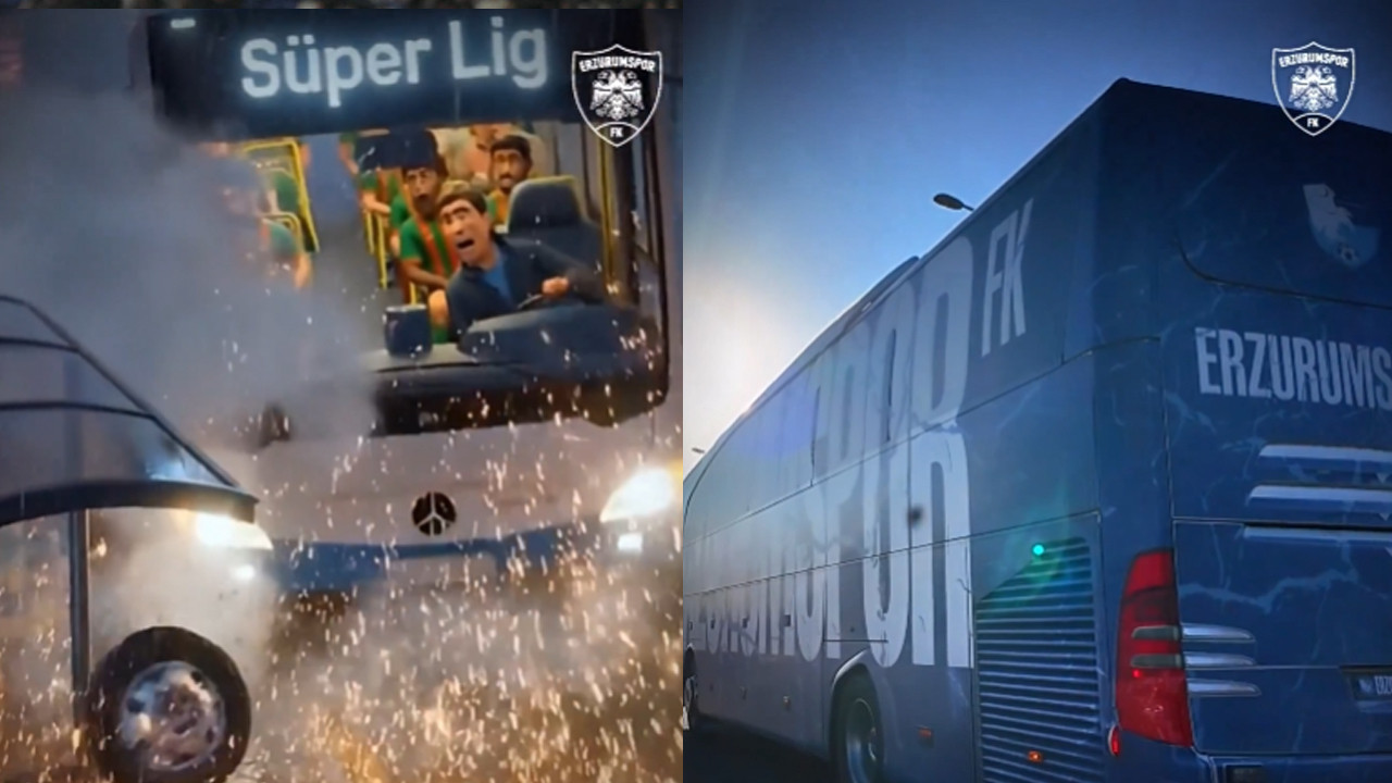 Erzurumspor'dan Amedspor'a gönderme: 'Tekerlek patladı'