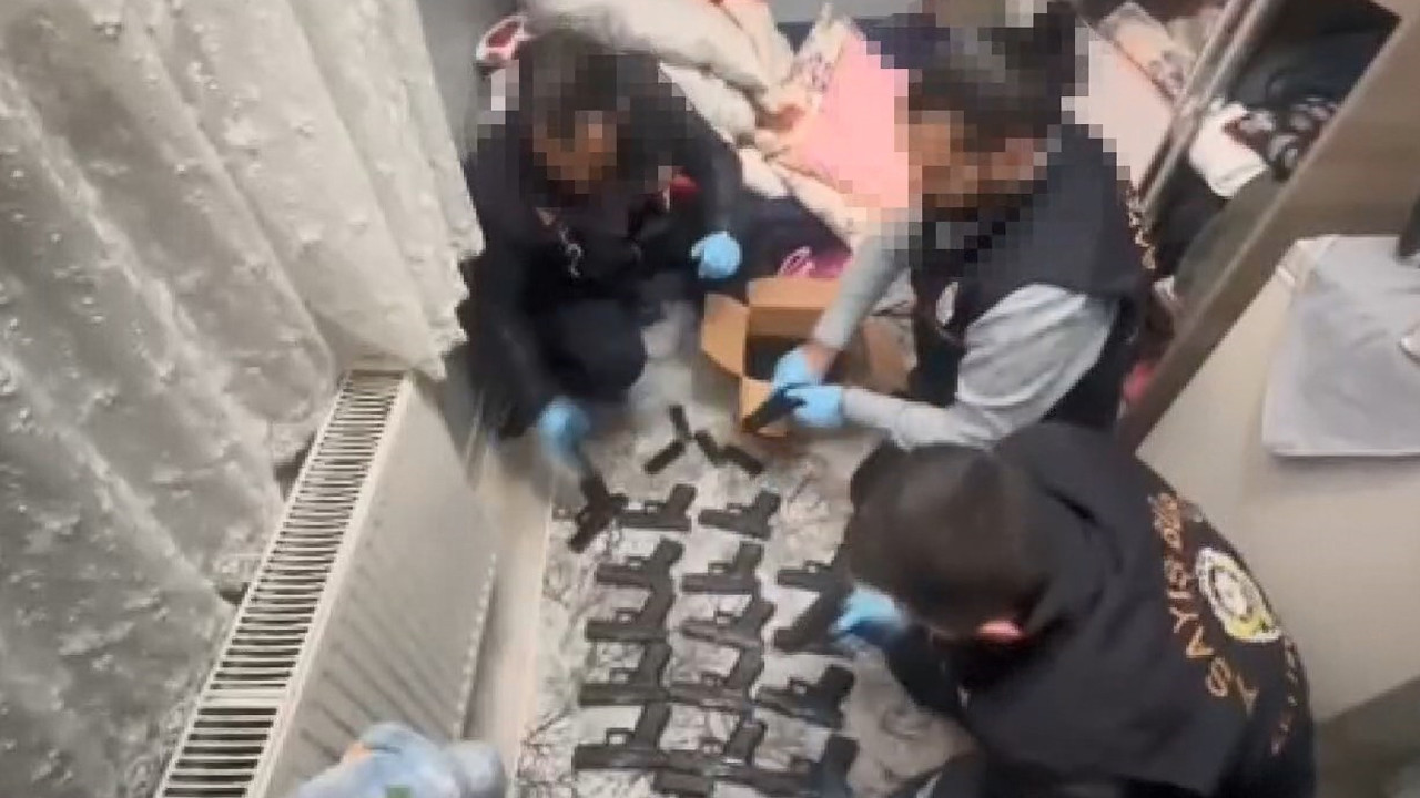 İstanbul’da iki ilçede silah operasyonu