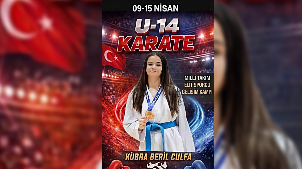 Kübra Beril Culfa Milli Takım Kampına davet edildi