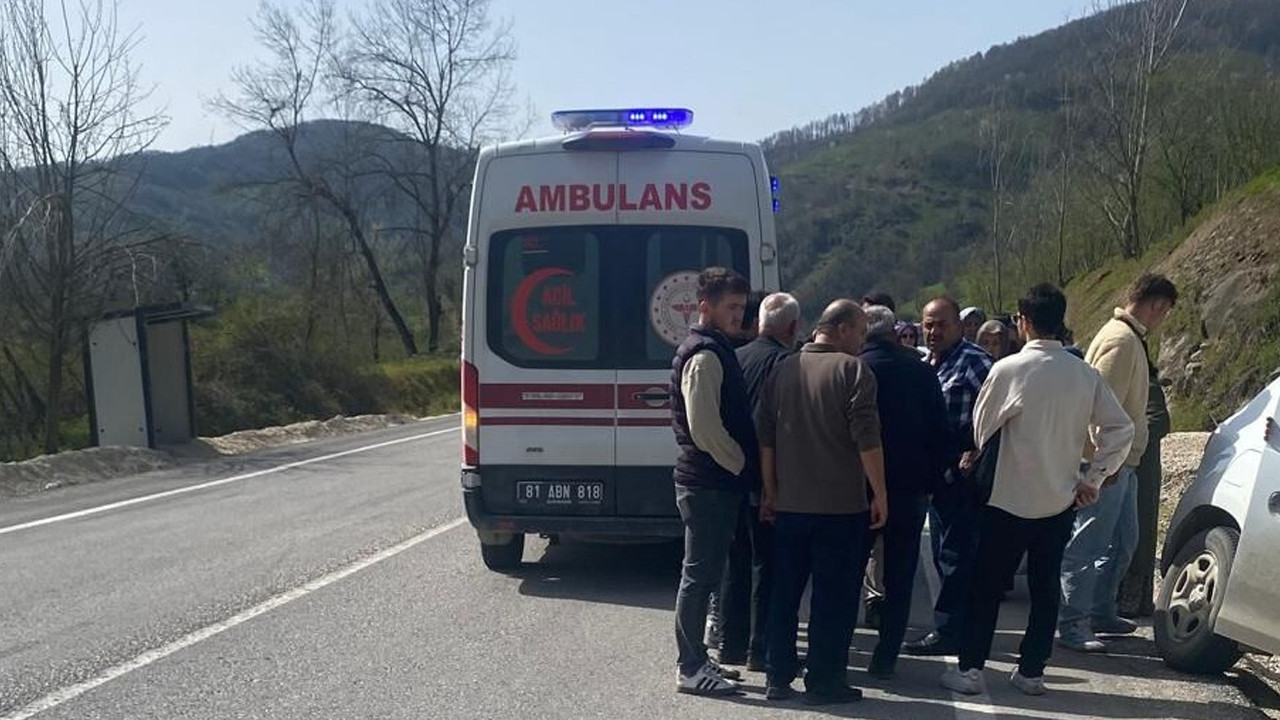Otobüsten indi, felaketi yaşadı: Yolun karşısına geçemedi