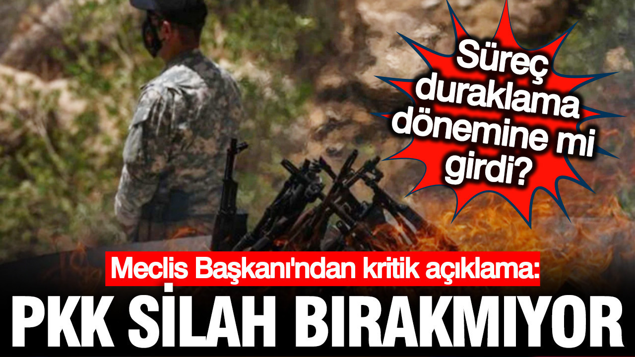 Numan Kurtulmuş'tan kritik çözüm süreci açıklaması: Silah bırakmada sorunlar var