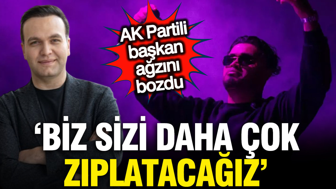 AK Partili Yusuf İbiş'ten tepki çeken açıklama: Biz sizi daha çok zıplatacağız, havlamaya devam