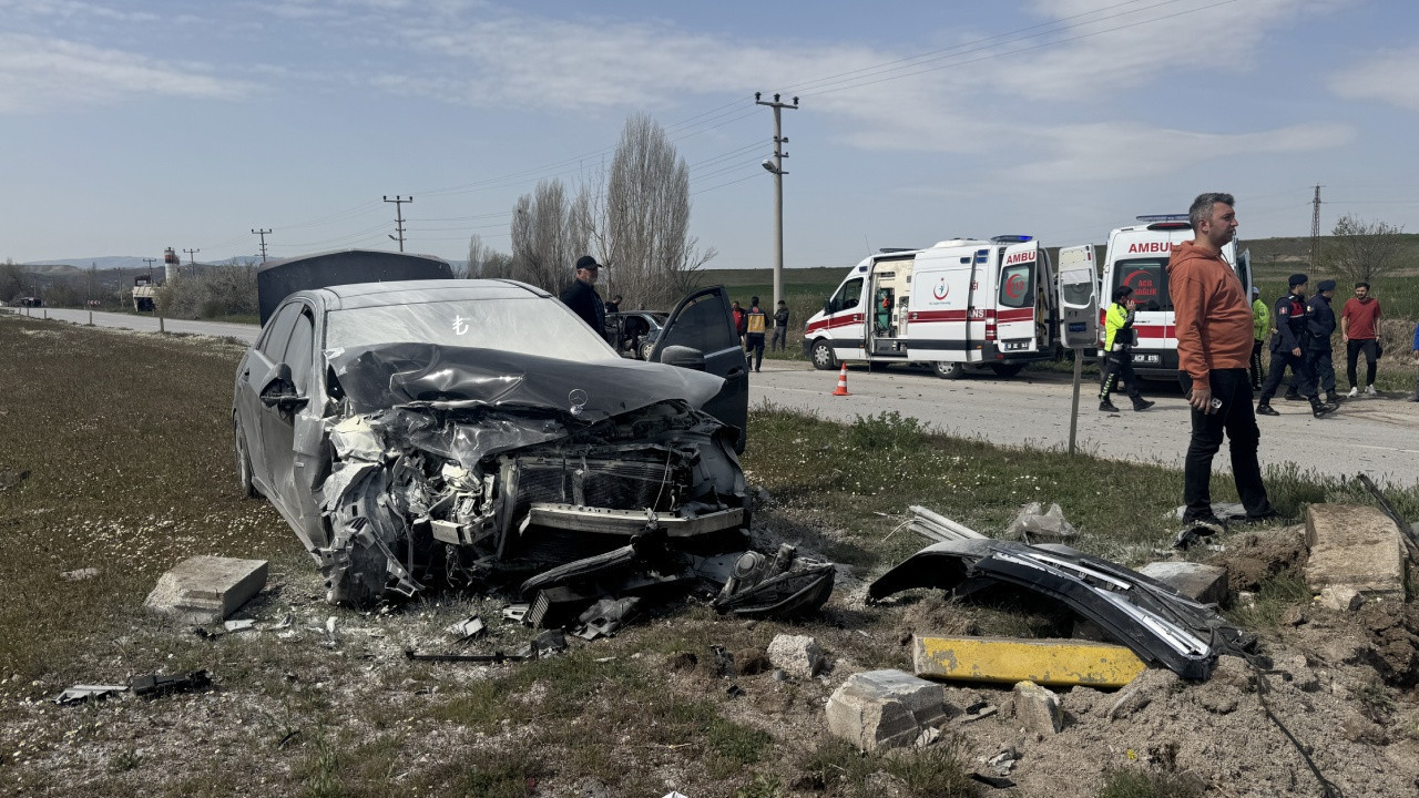 Çankırı-Ankara yolunda kaza: 4 yaralı