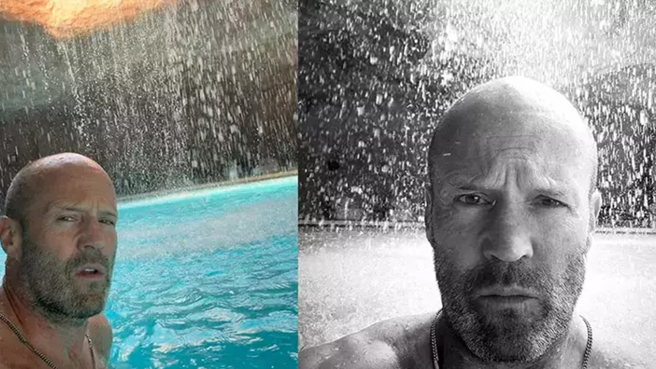 Dünyaca ünlü aktör Jason Statham'an Antalya'da tatil yapıyor