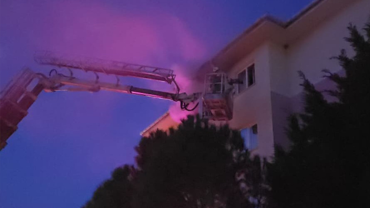 Edirne’de korkutan yangın