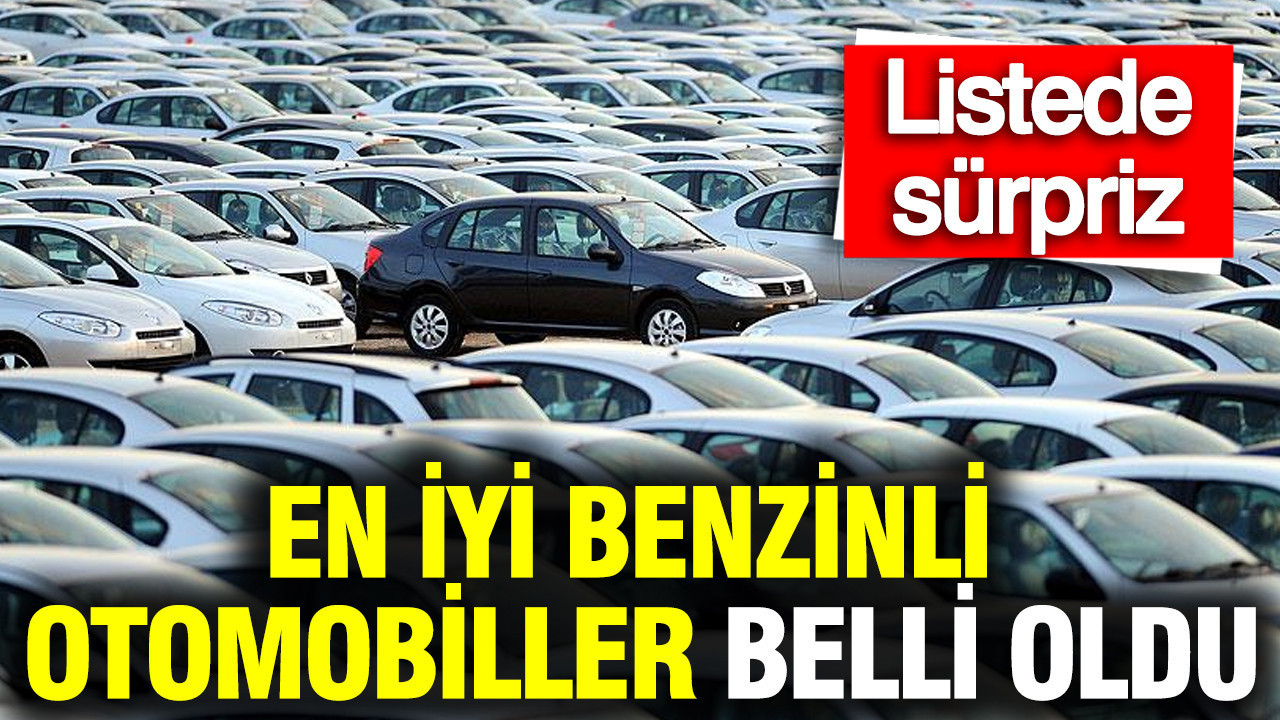 En iyi benzinli otomobiller belli oldu: Listede sürpriz marka