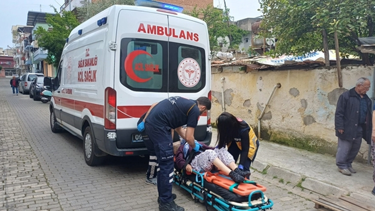 Evin bahçesinde düşen yaşlı kadın için ekipler seferber oldu