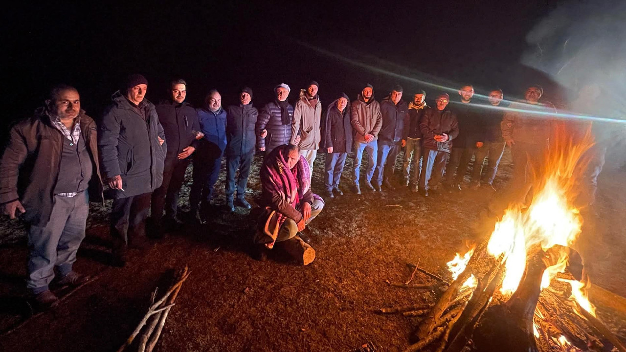 Korgan Çobantepe’de maden alarmı: Vatandaşlar nöbette