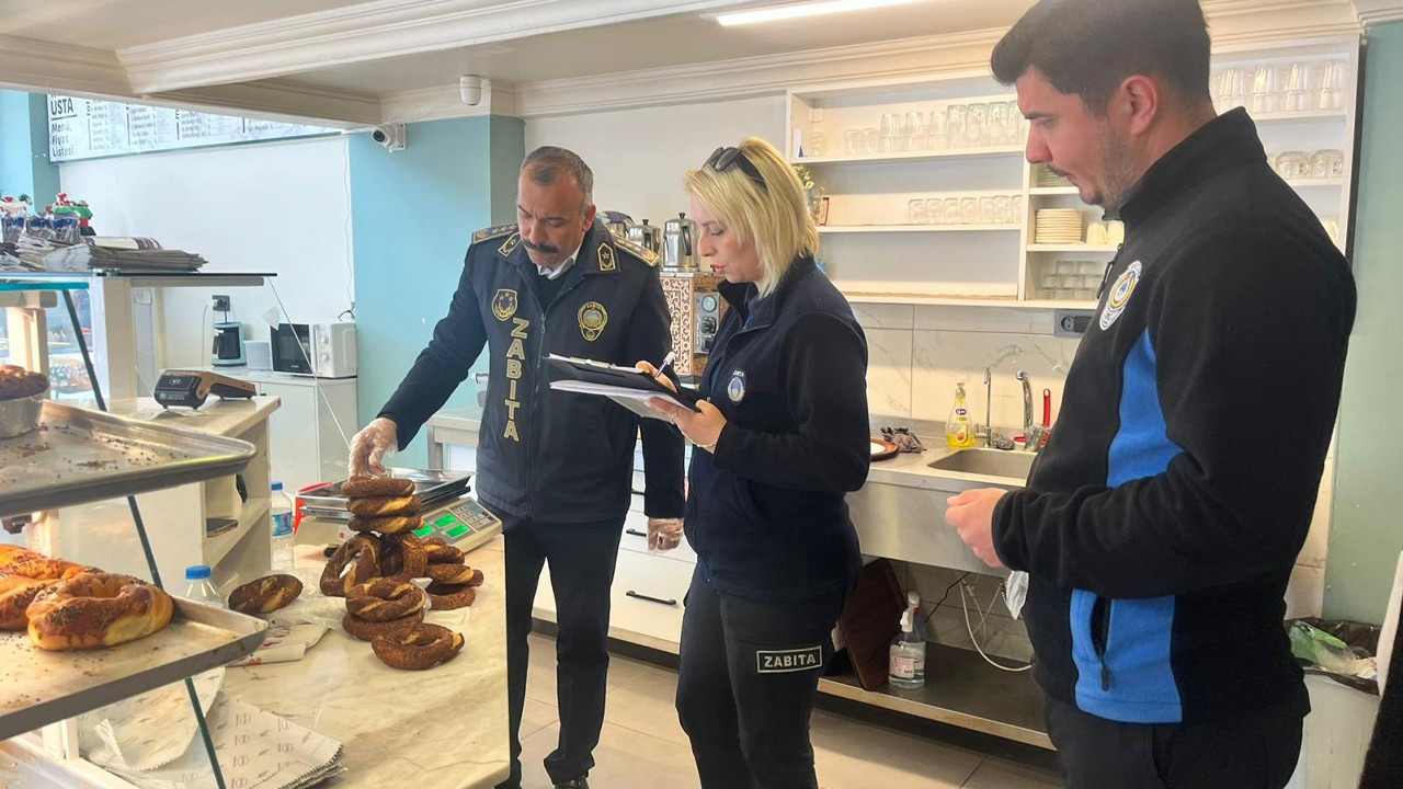 Osmaneli’de Zabıtadan simit ve poğaça denetimi