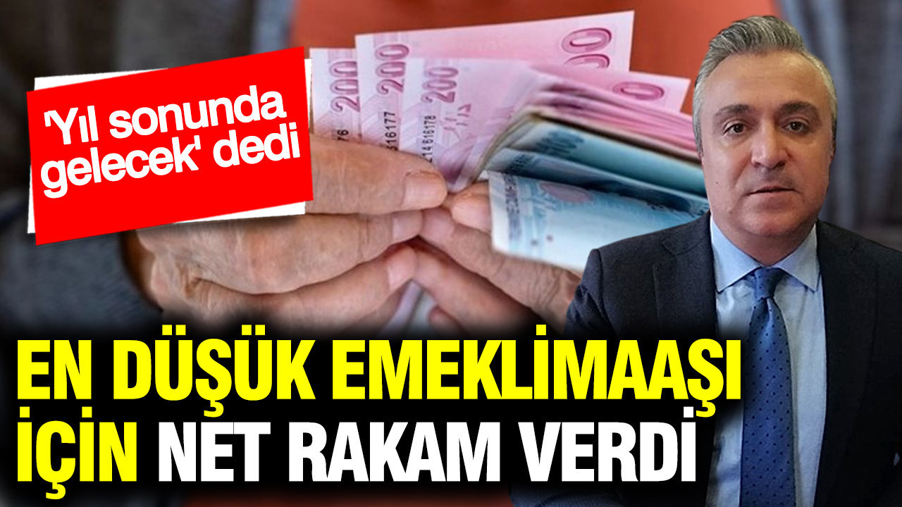 SGK uzmanı Özgür Erdursun en düşük emekli maaşı için rakam verdi: Yıl sonunda bu rakama gelecek