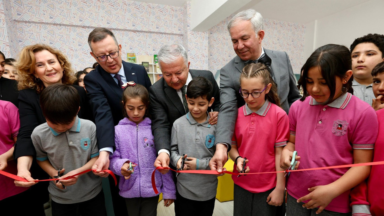 TSKB’den Aksaray’a eğitim yatırımı: Yeni kütüphane hizmete açıldı