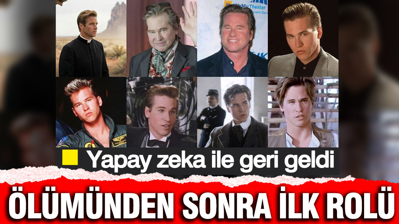 2025’te hayatını kaybeden Val Kilmer, Yapay Zeka ile sinemaya geri döndü