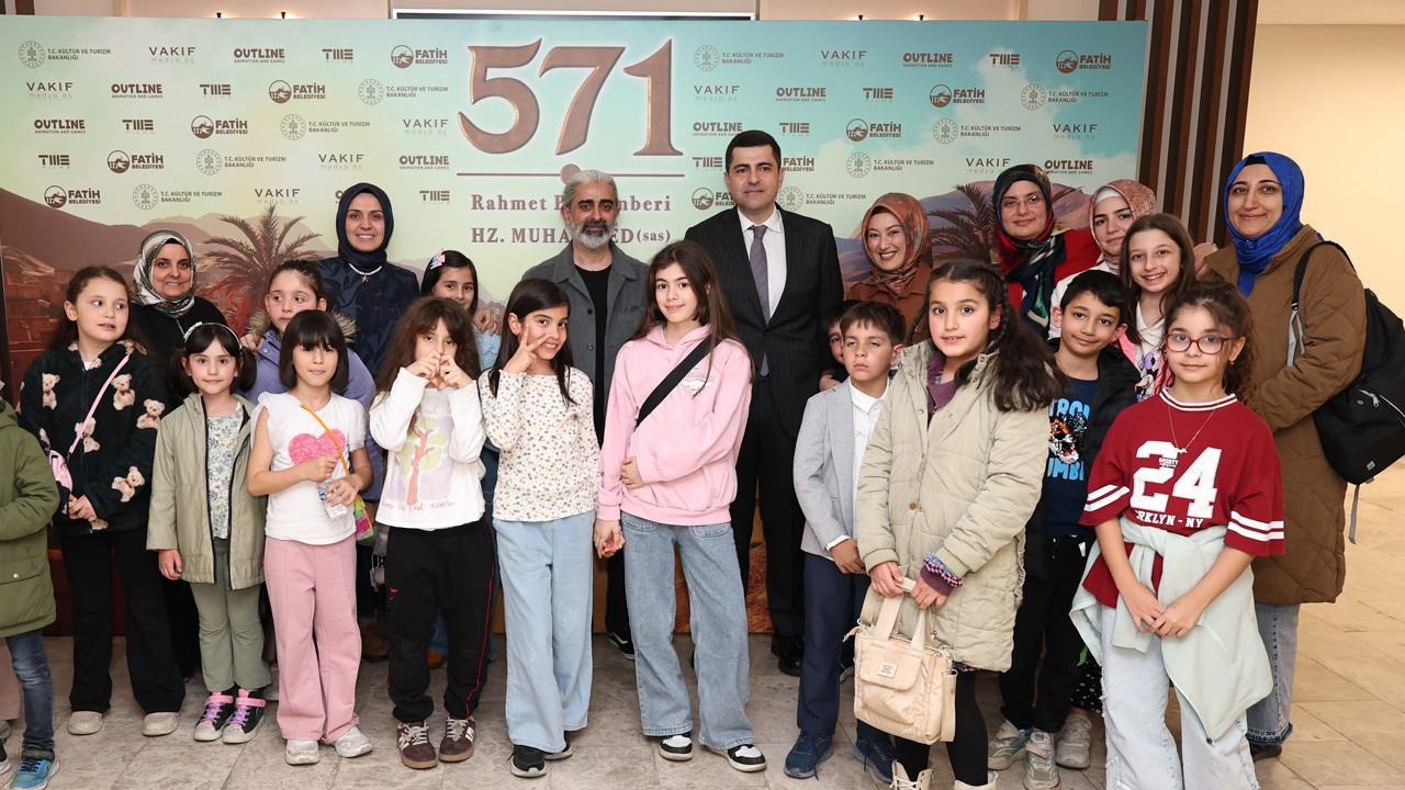 571 Rahmet Peygamberi Hz. Muhammed filminin galası yapıldı