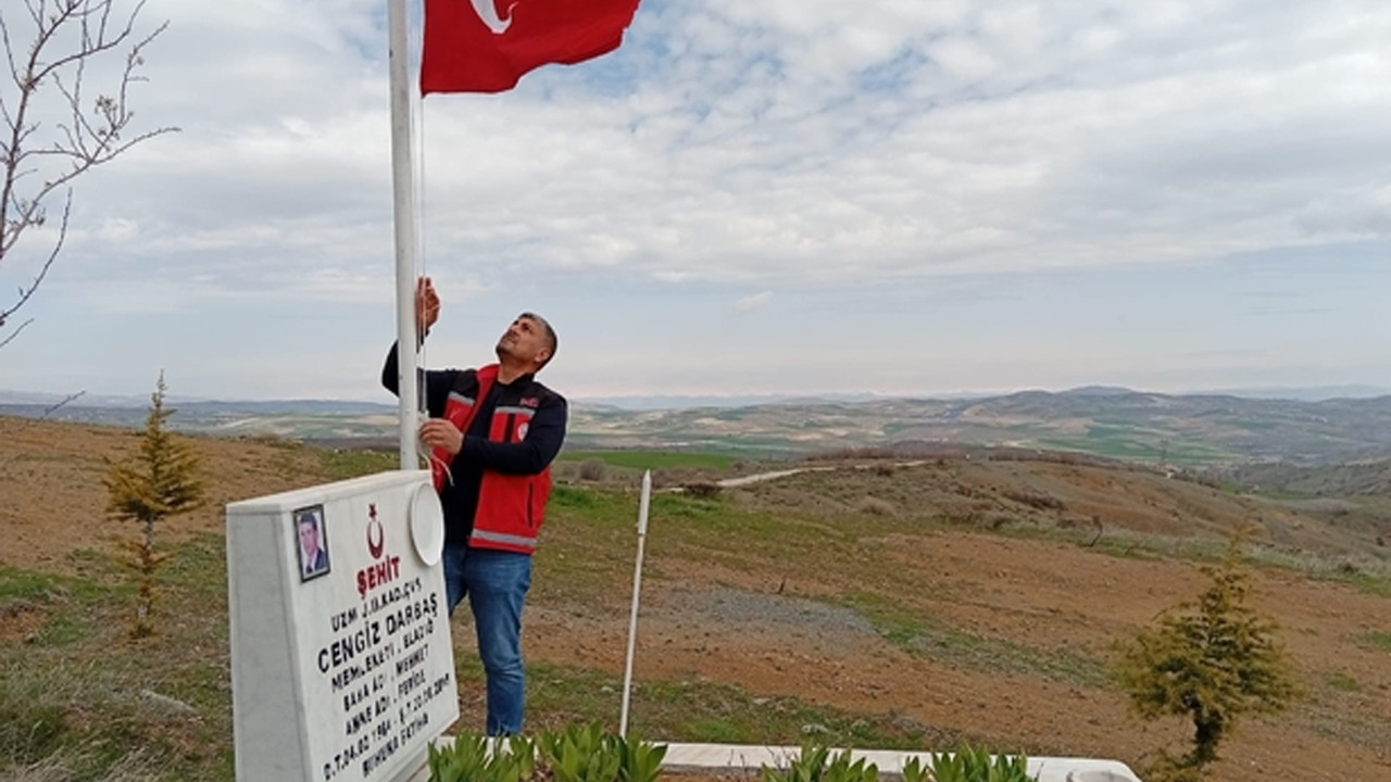 Elazığ’da şehitlikler ziyaret edildi
