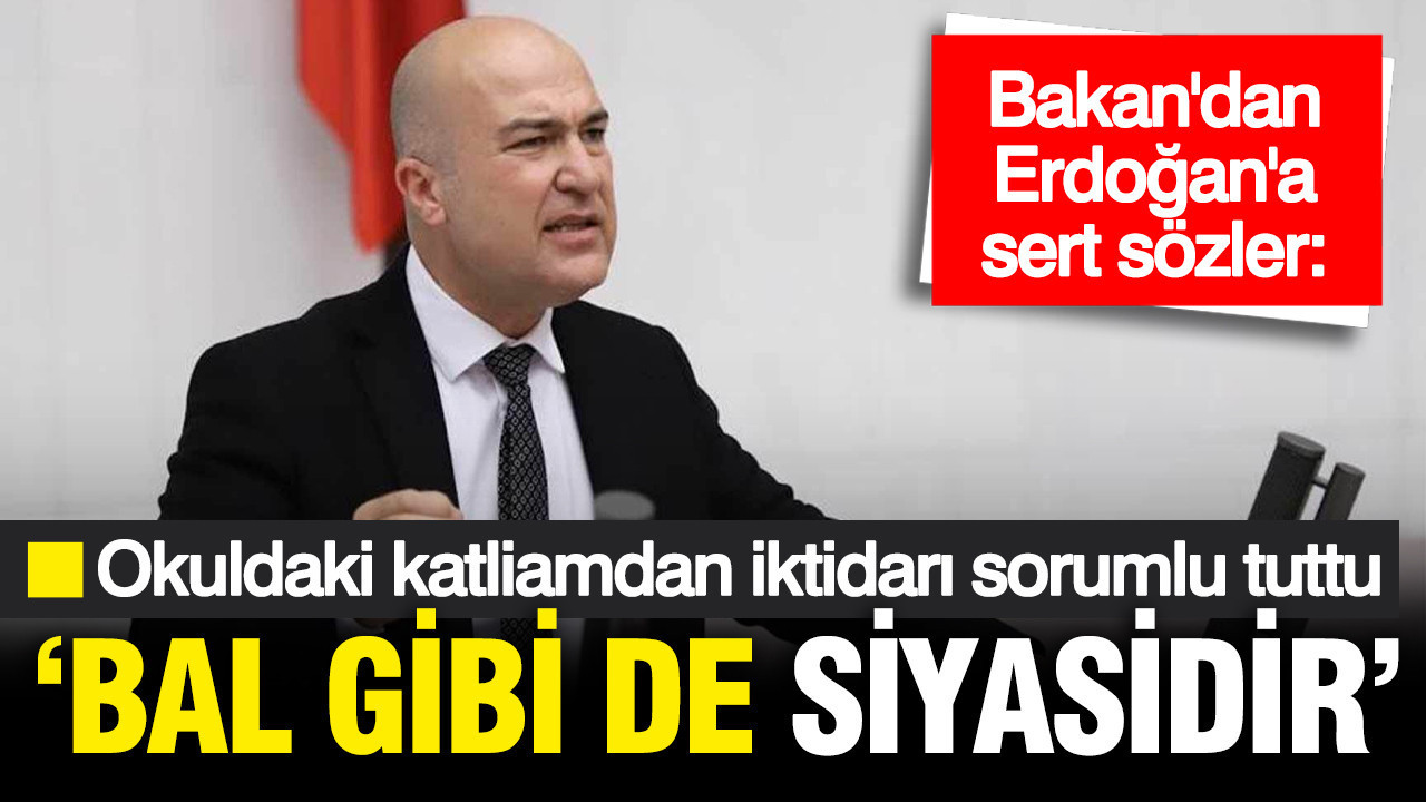 Bakan'dan iktidara zehir zemberek sözler: