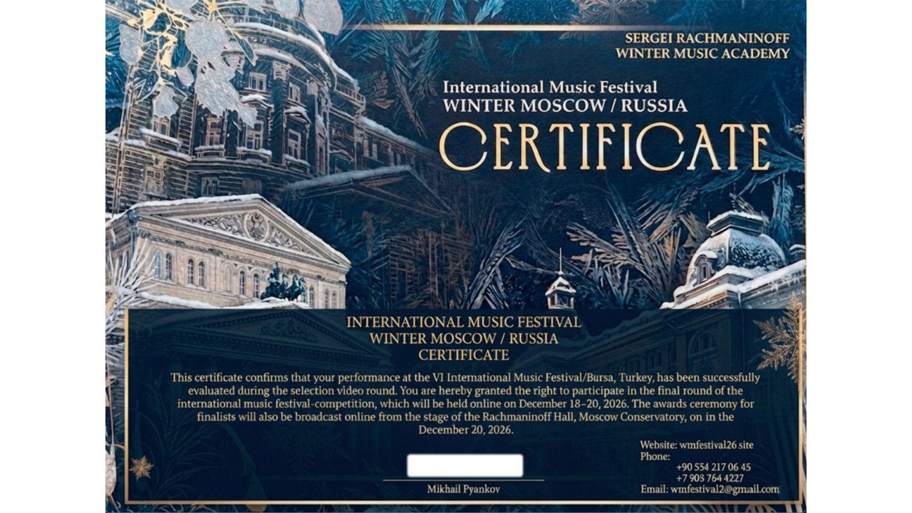 Bilecik Belediyesi’nden uluslararası sanat başarısı