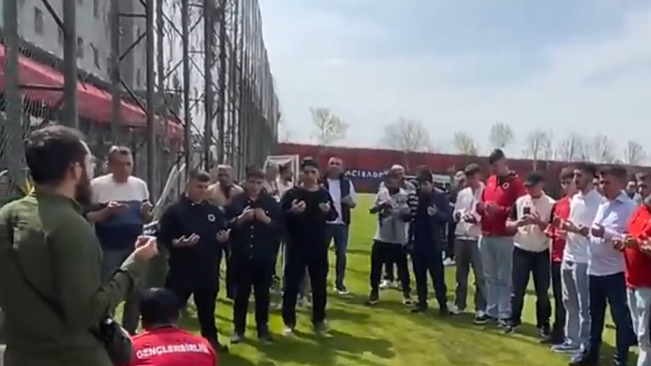 Gençlerbirliği'nde Galatasaray maçı öncesi kurban kesilip dualar edildi