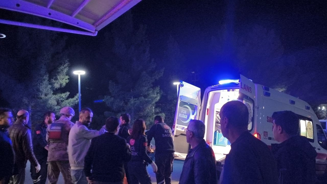 Kavgayı ayırmak isterken vurularak yaralandı