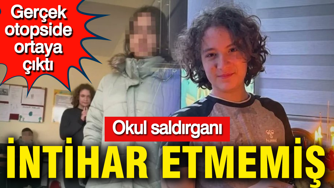 Okul saldırganı intihar etmemiş: Gerçek otopsi raporunda ortaya çıktı