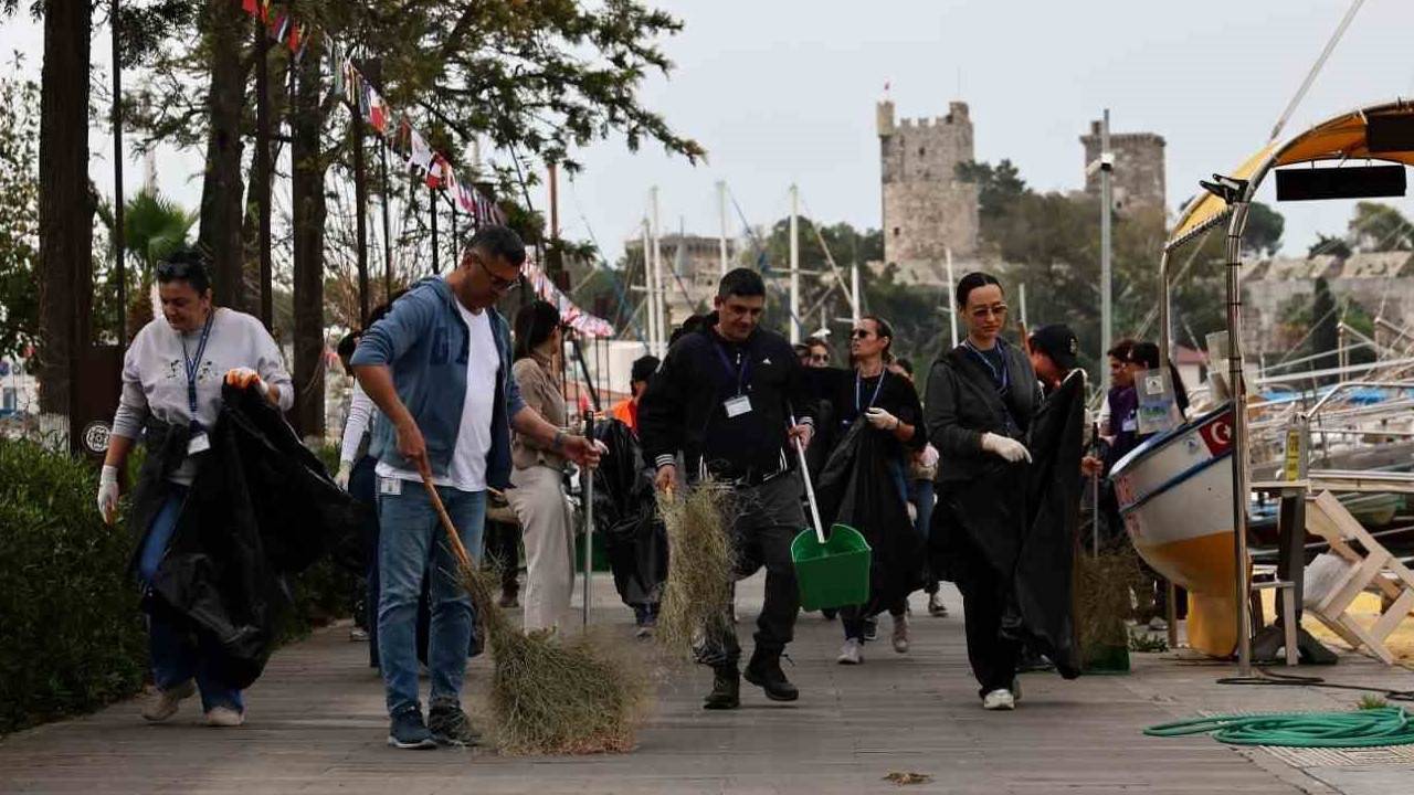 Bodrum’da temizlik seferberliği