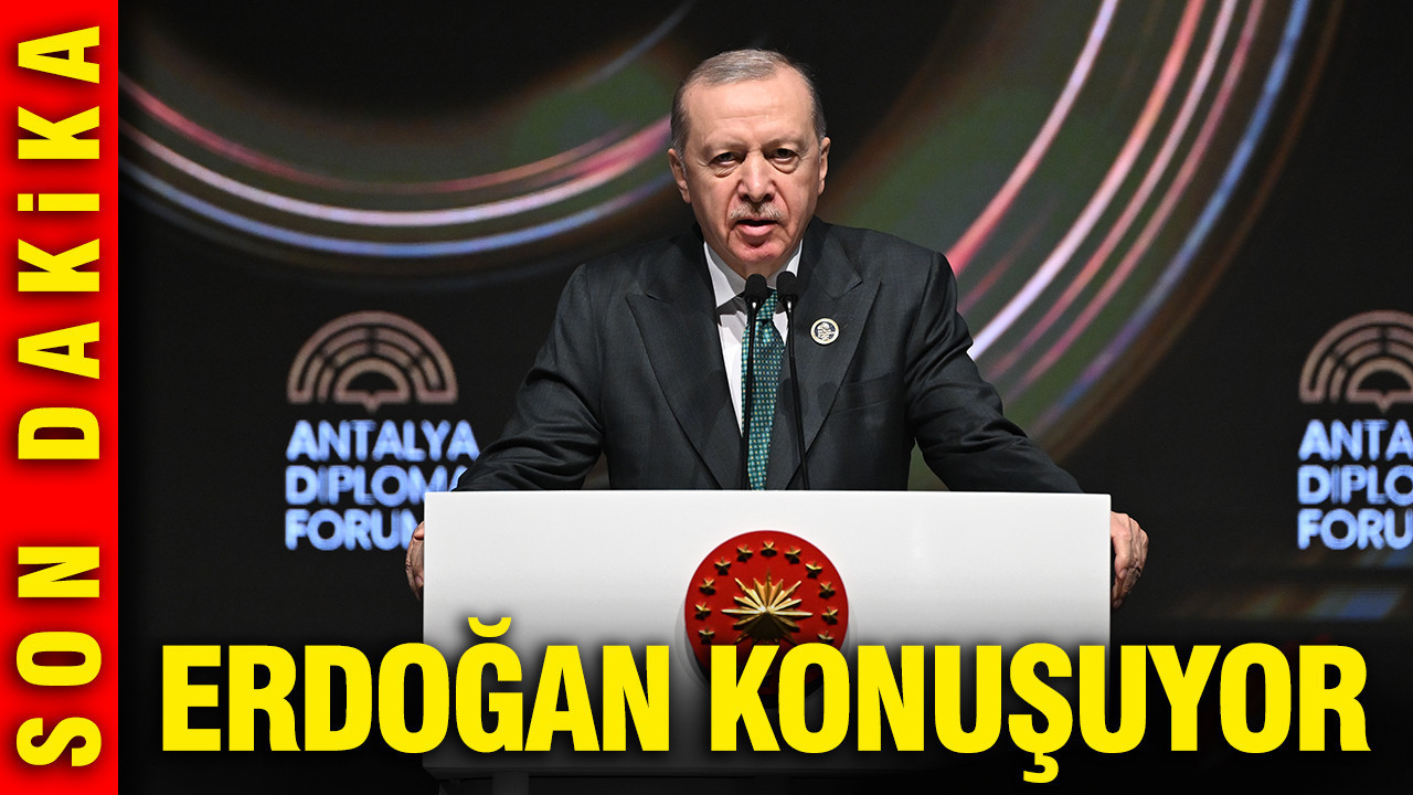 Cumhurbaşkanı Erdoğan konuşuyor