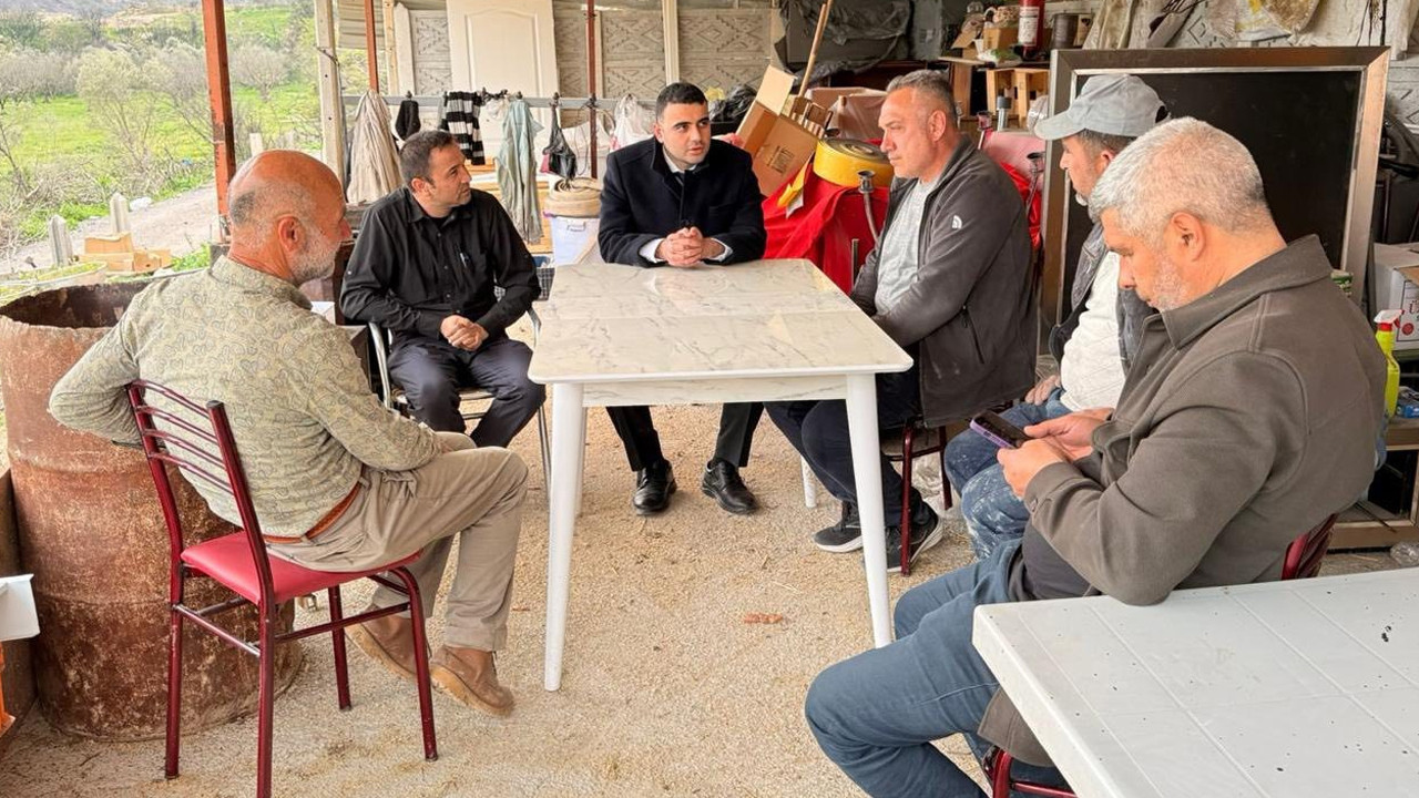 Kaymakam Kılıç, orman yangınlarından etkilenen vatandaşları ziyaret etti