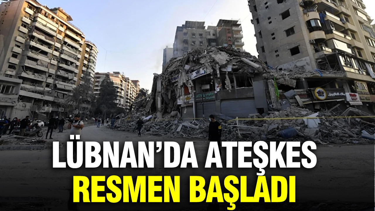 Lübnan’da ateşkes resmen başladı