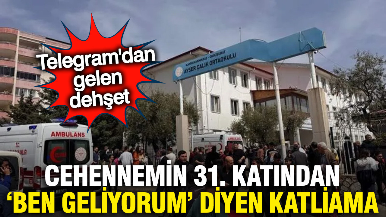 Maraş'taki okul katliamının ardındaki sır: Cehennemin 31. Katı; C31K