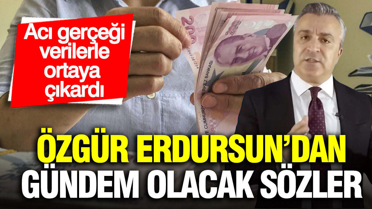 SGK uzmanı Özgür Erdursun ifşa etti: Faiz 1 emekli 0