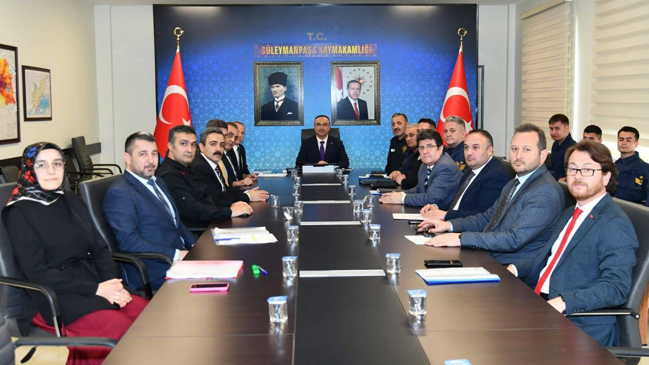 Tekirdağ Valiliği tarafından yaz dönemi için hazırlık ve asayiş toplantısı