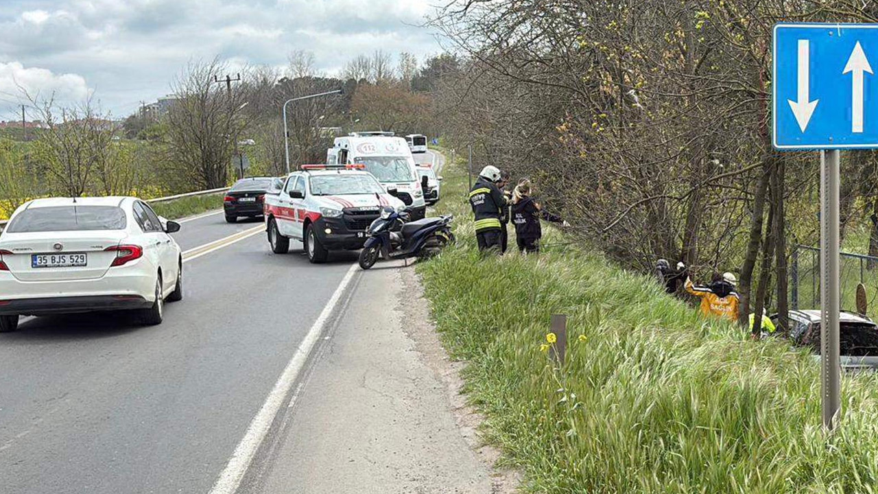 Direksiyon başında kalp krizi geçirdi: Çorlu’da feci kaza