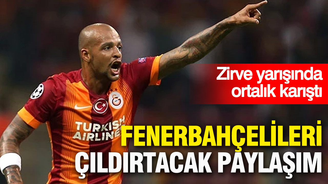 Felipe Melo’dan Fenerbahçelileri çıldırtacak paylaşım: Zirve yarışında puan kaybı sonrası ortalık karıştı