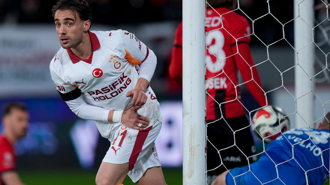 Galatasaray Gençlerbirliği’ni yenerek zirve yarışında farkı yeniden açtı