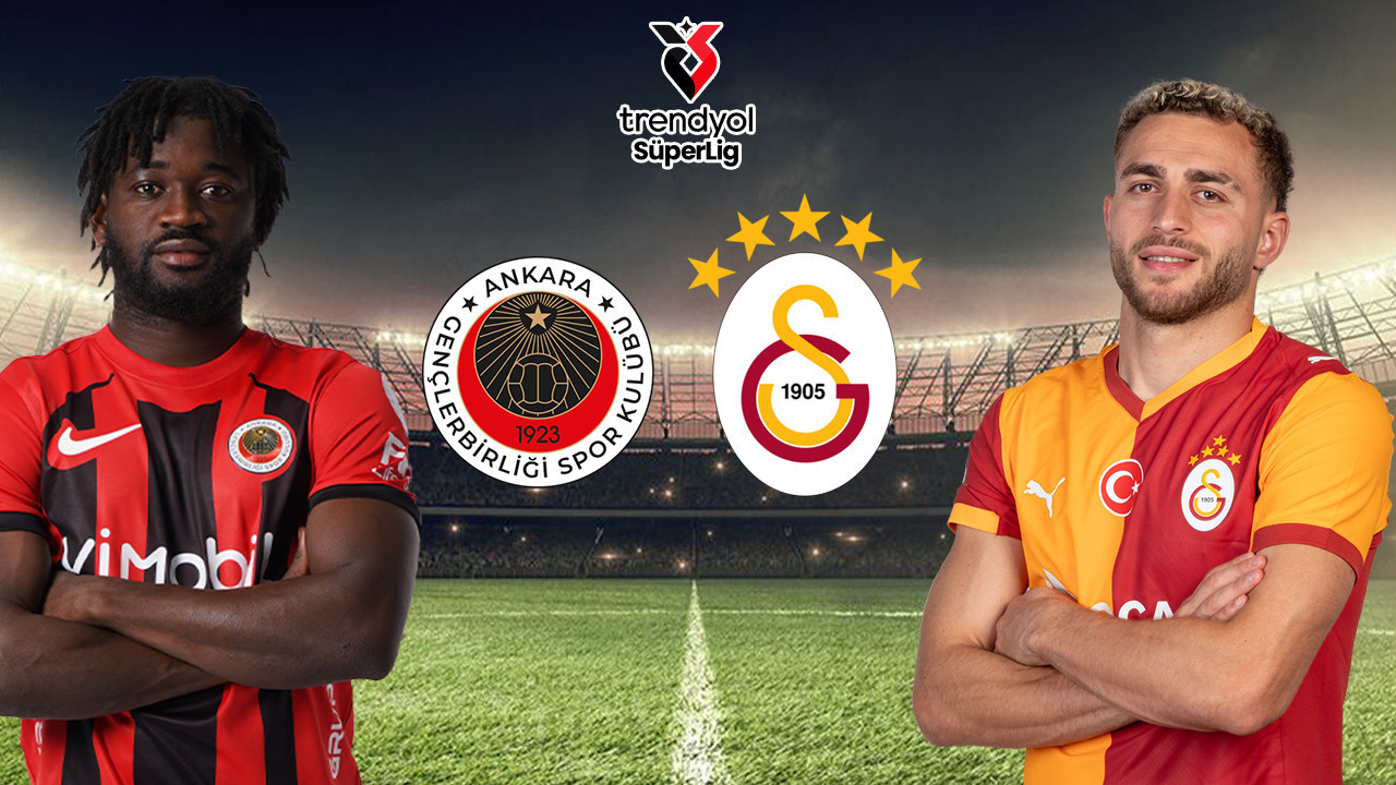 Gençlerbirliği-Galatasaray maçının ilk 11'leri belli oldu