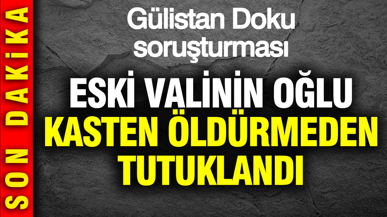 Gülistan Doku soruşturması: Eski Tunceli Valisi’nin oğlu Mustafa Türkay Sonel Tutuklandı