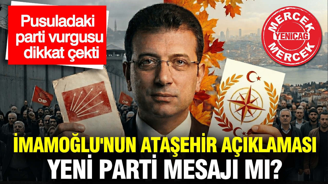 İmamoğlu'nun Ataşehir açıklaması yeni parti mesajı mı?