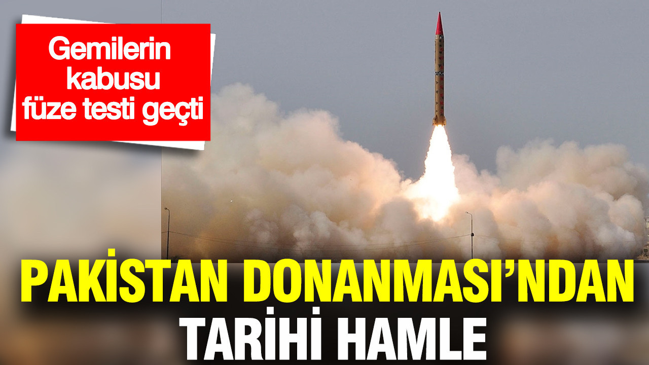 Pakistan Donanması’ndan tarihi hamle