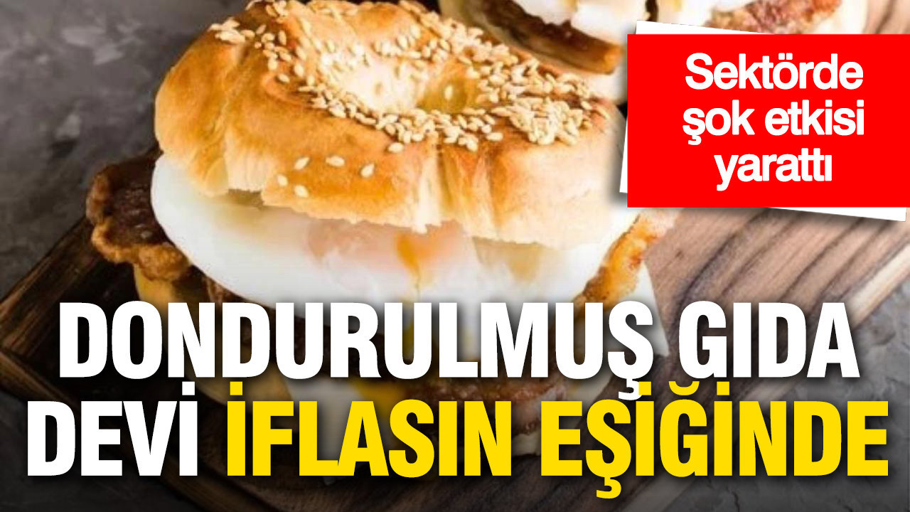 Dondurulmuş gıda devi iflas korumasına başvurdu