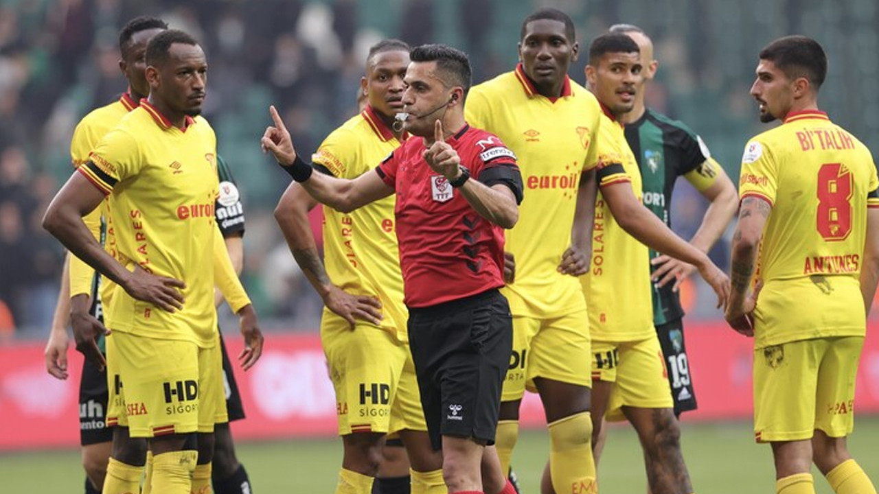 Göztepe’den penaltı isyanı